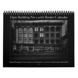 Calendario Edificio Elgin número 2 con borde