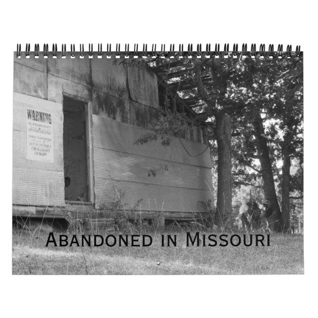 Calendario Edificios abandonados de Missouri (Tapa)