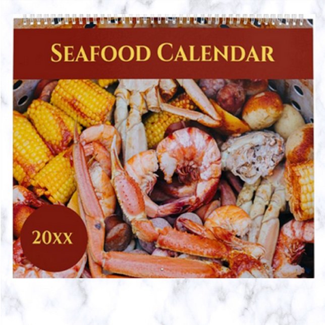 Calendario editable de marisco (Subido por el creador)
