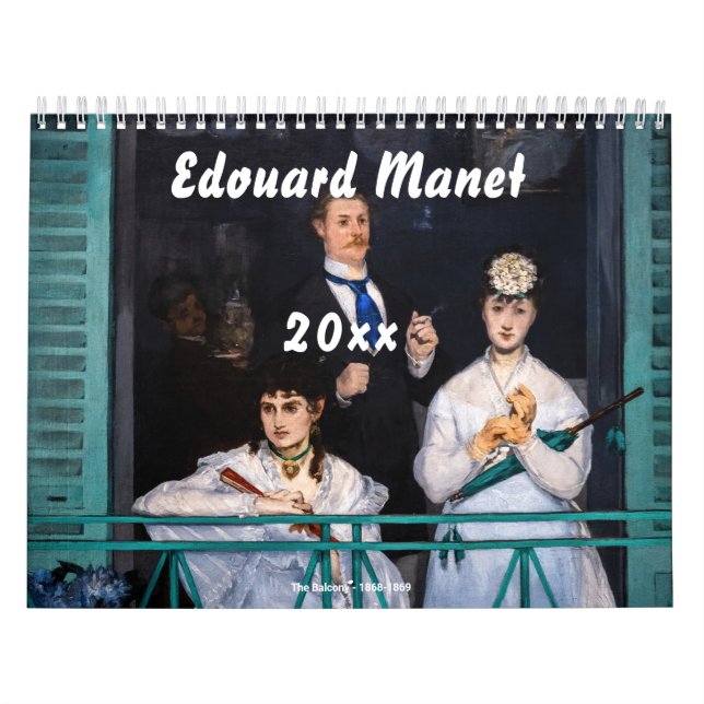Calendario Edouard Manet Masterpiece Selección (Tapa)