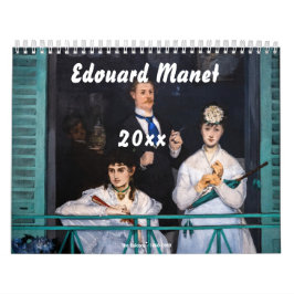 Calendario Edouard Manet Masterpiece Selección