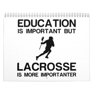 CALENDARIO EDUCACIÓN IMPORTANTE LACROSSE MÁS IMPORTANTE