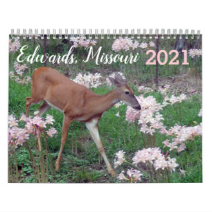 Calendario Edwards, Missouri 2021