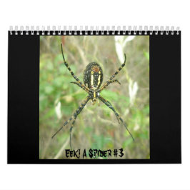 Calendario - ¡Eek! Una araña #3