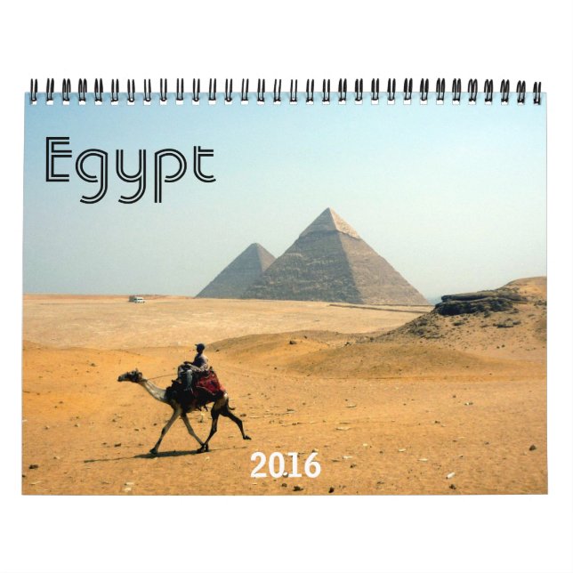 Calendario Egipto 2016 (Tapa)