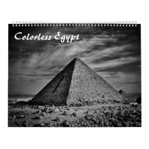 Calendario Egipto descolorido