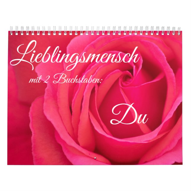 Calendario Ein ganzes Jahr Blumen für Deinen Lieblingsmensch! (Tapa)