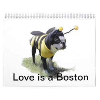Calendario El amor es una Boston