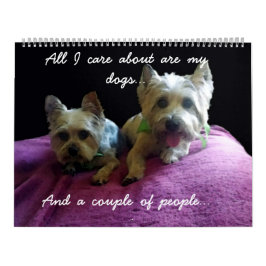 Calendario El Año Con Moose Y Barney