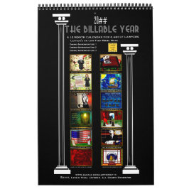 Calendario El año facturable para los abogados - personalizad