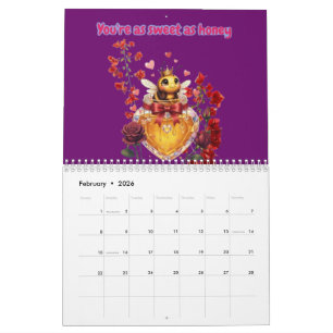 Calendario El Árbol Divino De La Vida alas celestiales y joya