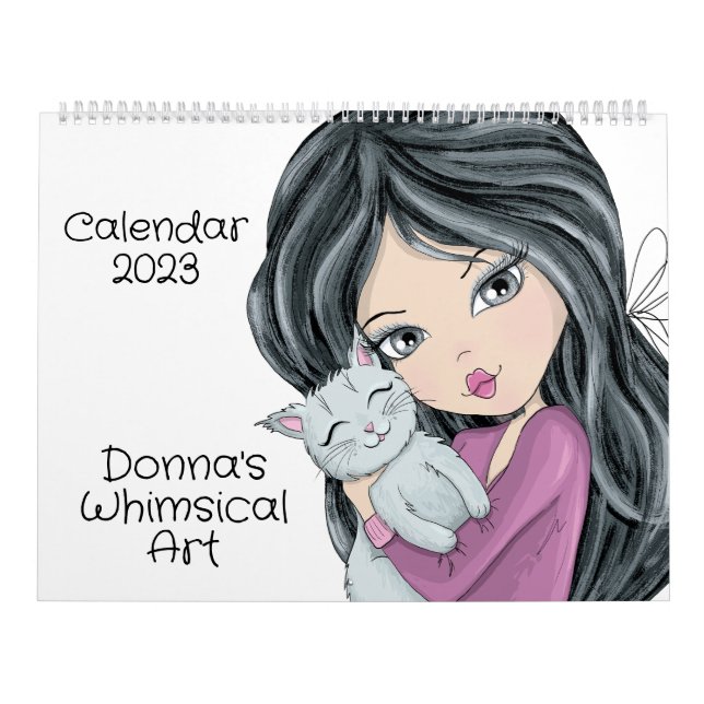 Calendario El arte caprichoso de Donna (Tapa)