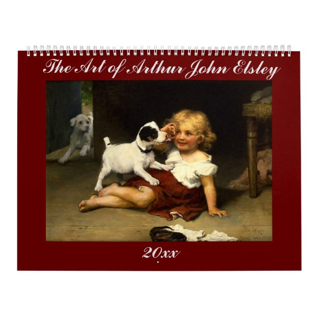 Calendario El arte de Arthur John Elsley (Tapa)