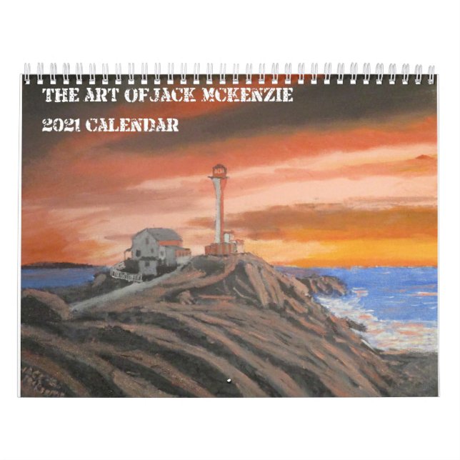 Calendario El arte de Jack Mckenze 2021 (Tapa)