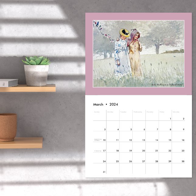 Calendario El arte de Winslow Homer (Subido por el creador)