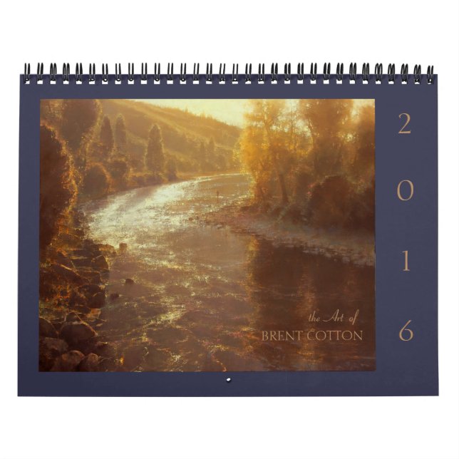 Calendario El arte del algodón 2016 de Brent (Tapa)