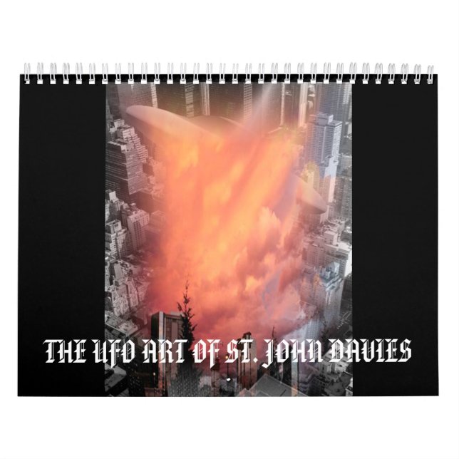 CALENDARIO EL ARTE DEL UFO DE ST. JOHN DAVES (Tapa)