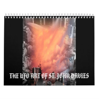 CALENDARIO EL ARTE DEL UFO DE ST. JOHN DAVES