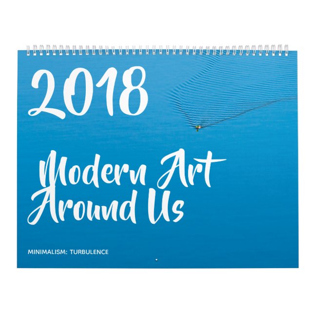 Calendario El arte moderno alrededor del personalizable diver (Tapa)