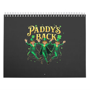 Calendario El baile de Trump en el Día de San Patricio de Pad