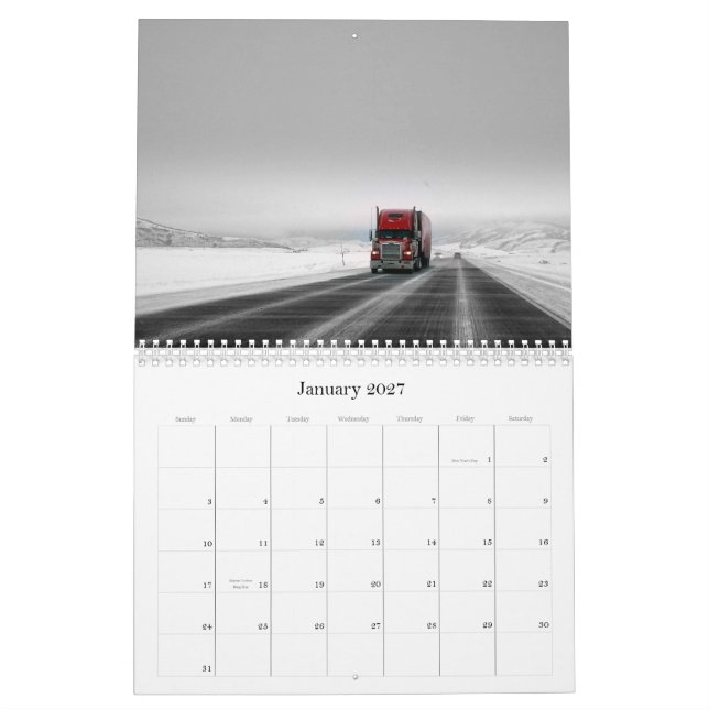 Calendario El camino abierto (Jan 2027)