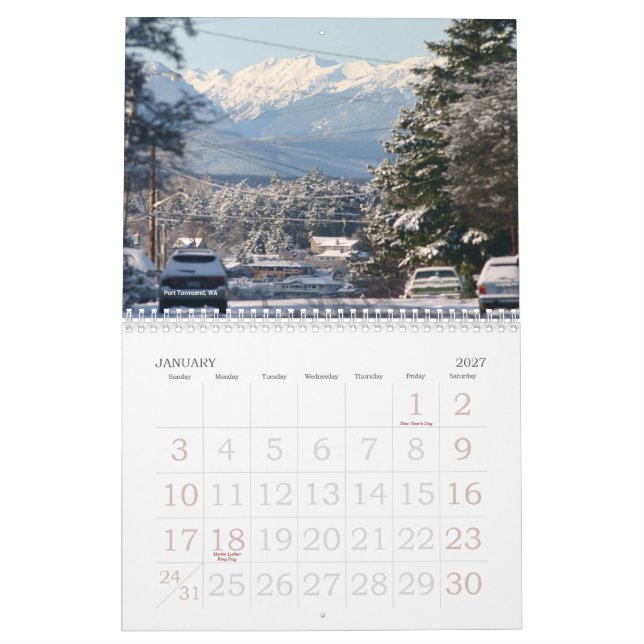 Calendario El camino abierto 2011 (Jan 2027)