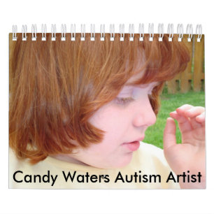 Calendario El caramelo riega al artista del autismo