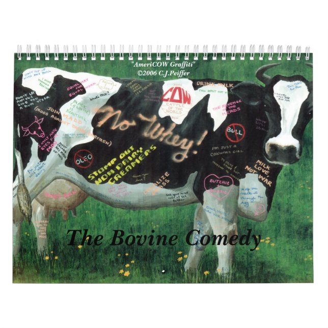 Calendario 'El Comedy bovino (Tapa)