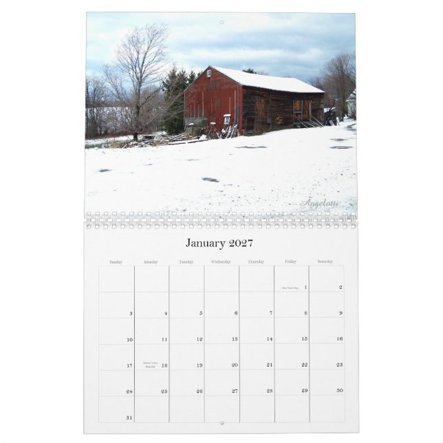Calendario El condado de Erie, Pennsylvania (Jan 2027)