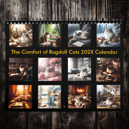 Calendario El confort de Ragdoll Cats 202X