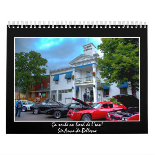 Calendario El cruzar en el paseo del tablero