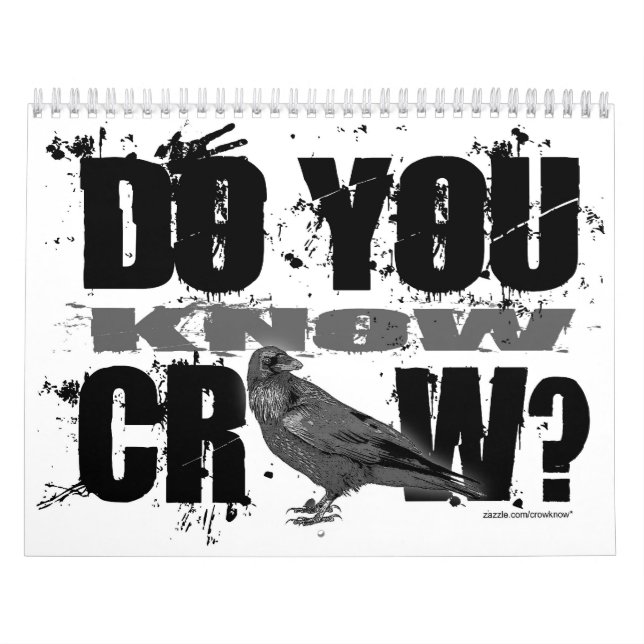 CALENDARIO EL CUERVO SABE SU UN AÑO NUEVO (Tapa)