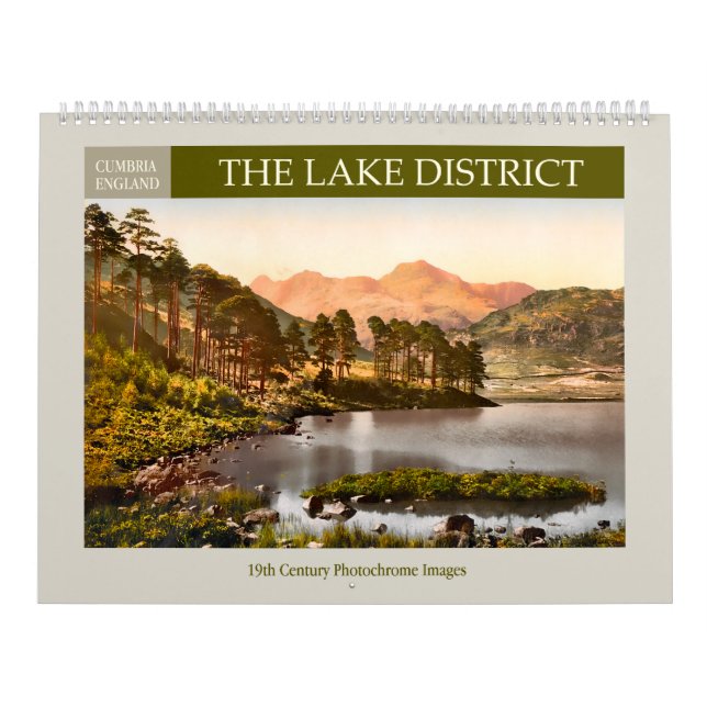 Calendario El distrito Lake de Cumbria Inglaterra 2026 (Tapa)