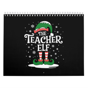 Calendario El Elfo Maestro Navidad Familia Grupo Emparejamien