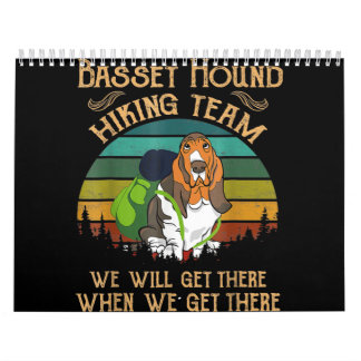Calendario el equipo de caminatas de los hound conseguiremos