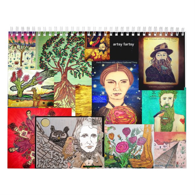 Calendario El Fartsy artsy oficialmente magnífico 2019 (Tapa)