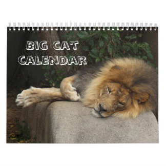 Calendario El gato grande elige su año