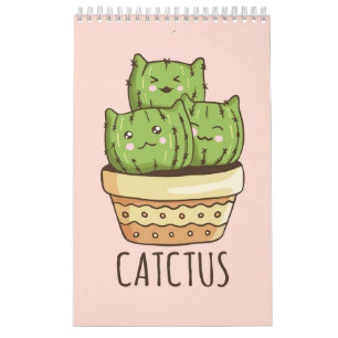 Calendario El gato se encuentra con el cactus