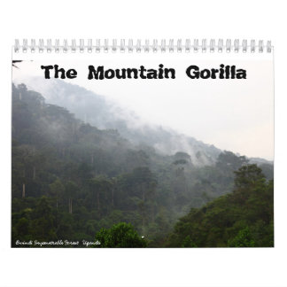 Calendario El gorila de montaña