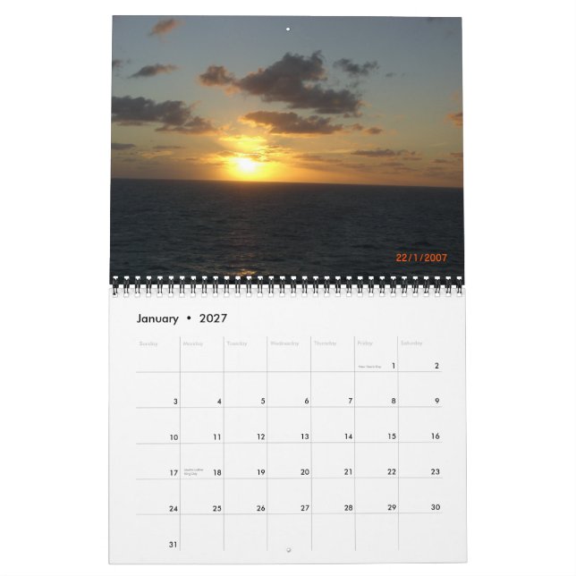 CALENDARIO ¡EL GRAN ACONTECIMIENTO CRUCIAL DE 2007! (Jan 2027)
