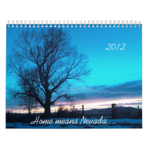 Calendario El hogar significa Nevada…
