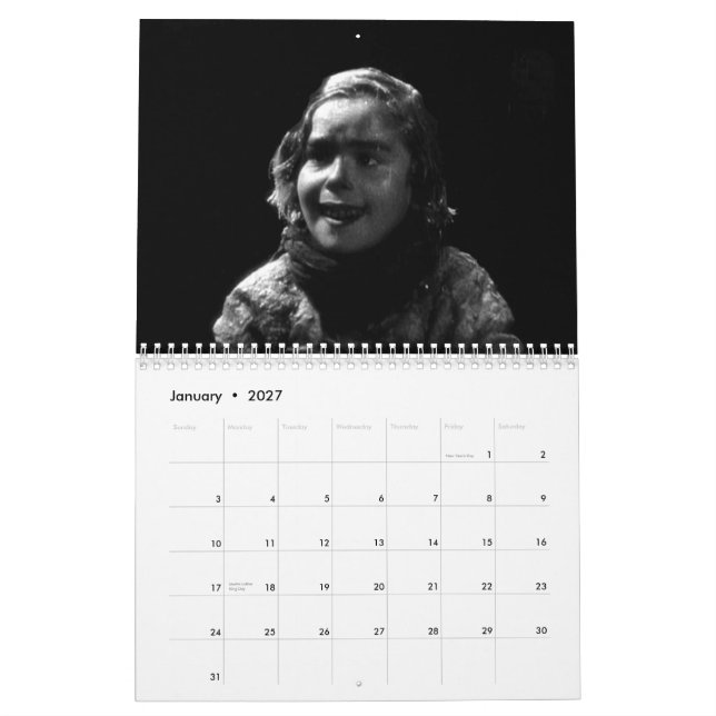 Calendario El hombre que ríe 1928 #2 (Jan 2027)