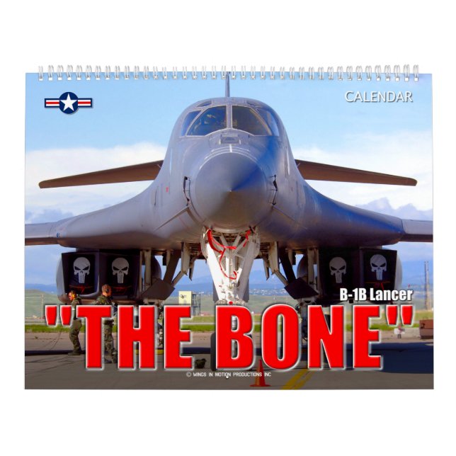 Calendario "EL HUESO" - Lancador B-1B (Tapa)