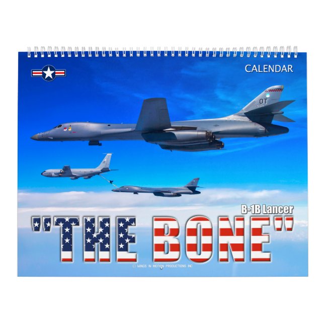 Calendario "EL HUESO" - Lancador B-1B (Tapa)