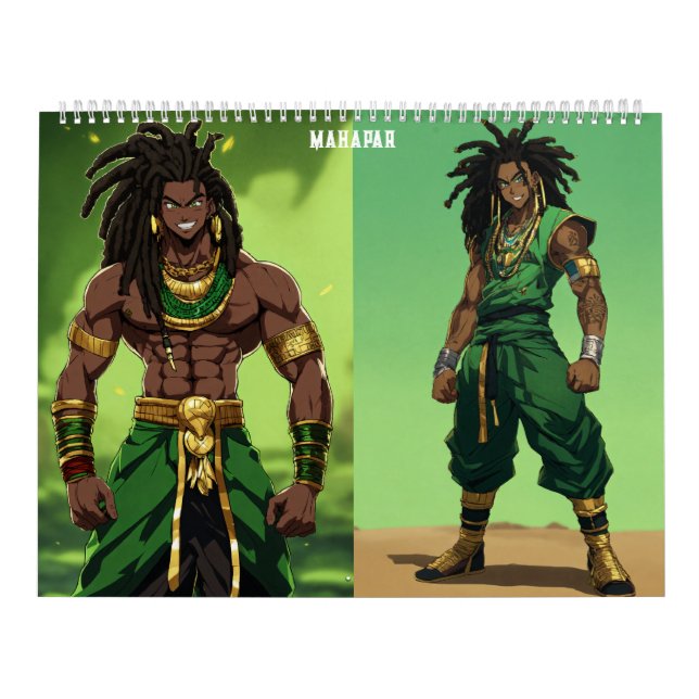 Calendario El indomable rey saiyano (Tapa)