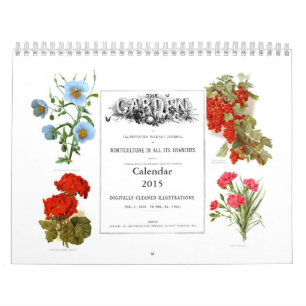 Calendario El jardín 2015