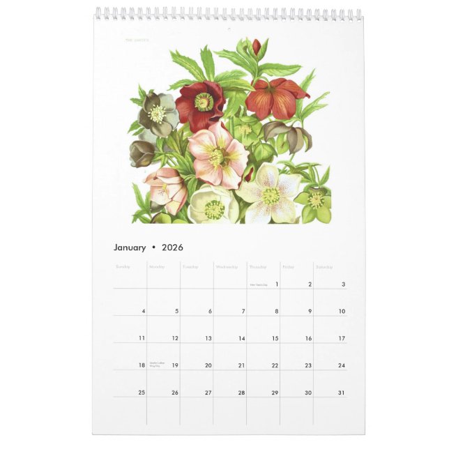 Calendario El jardín 2015 (Jan 2026)