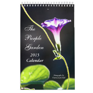 Calendario El jardín púrpura 2015