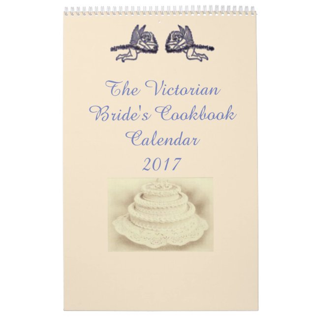 Calendario El libro de cocina de la novia del Victorian (Tapa)