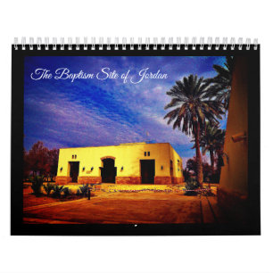 Calendario El lugar del bautismo en Jordania